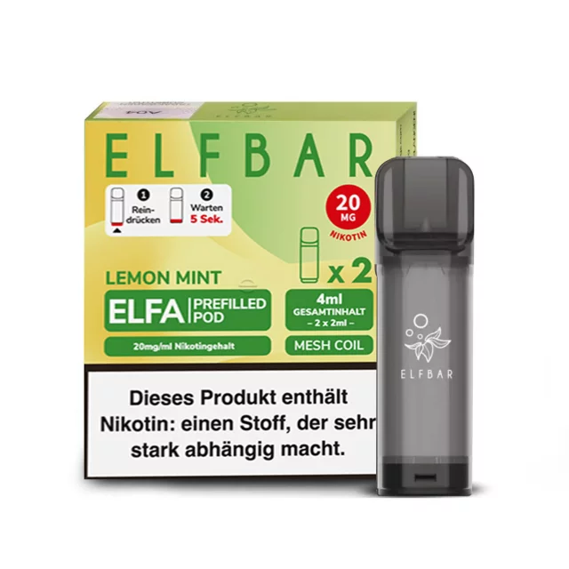 ELFA | Pod | 2 Stück | Lemon Mint