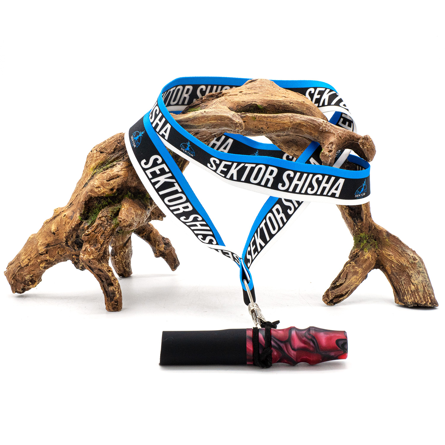 Sektor Shisha Mouth Tip | Wild Line | Red